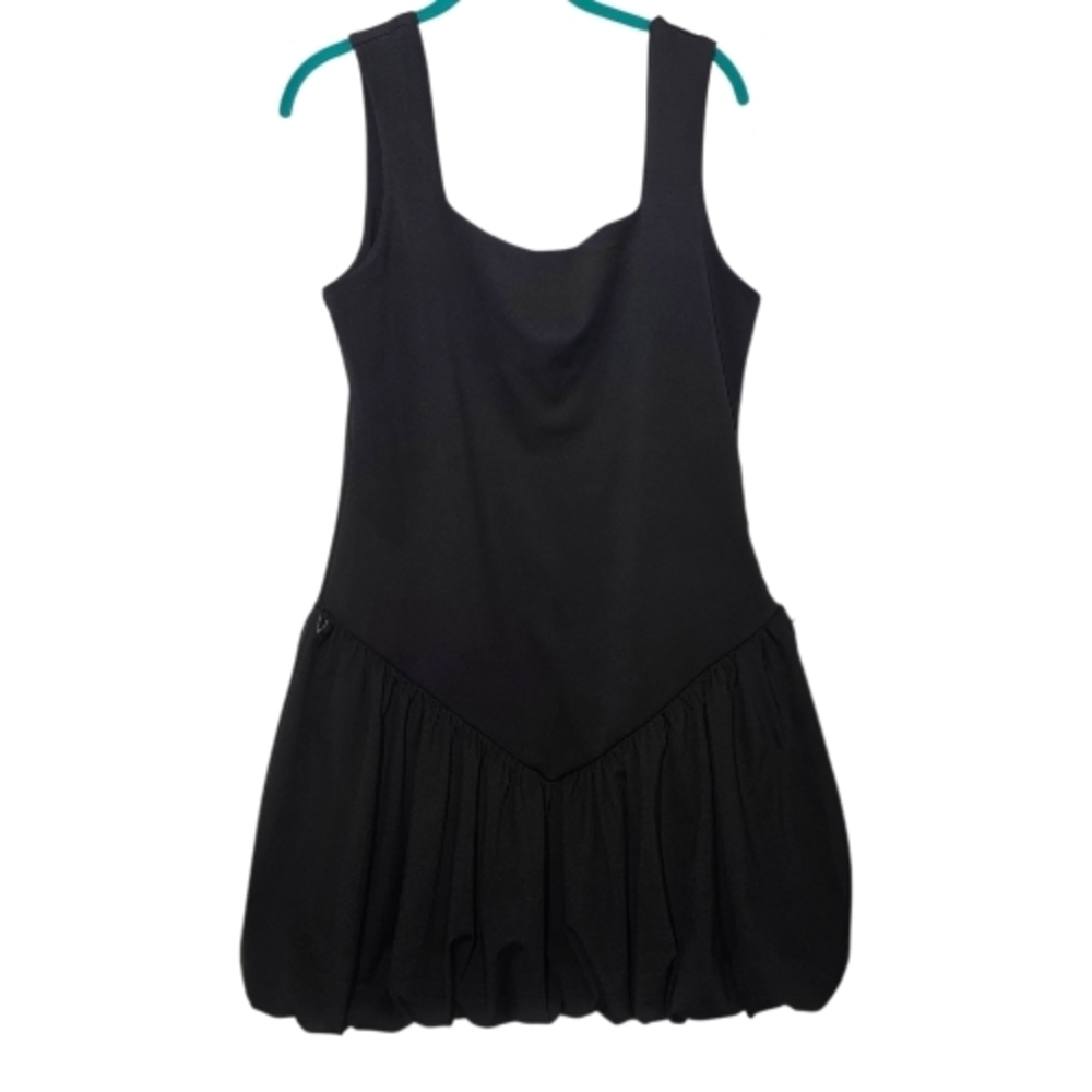 Grand Street Studios Elegant Black Sleeveless Bubble Dress Size XL
